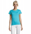 REGENT WOMEN T-SHIRT 150g, Atoll Blue