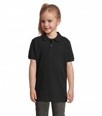 Logo trade promotional giveaways image of: PERFECT KIDS POLO 180