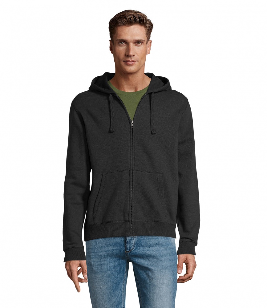 Logotrade promotional merchandise image of: SPIKE MEN ZIP HOODIE SWEAT