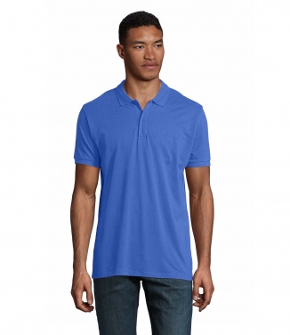 Logo trade corporate gifts picture of: PLANET MEN Polo 170g