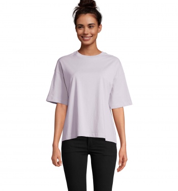 Logo trade promotional gifts image of: BOXY WOMEN OVERSIZE T-SHIRT