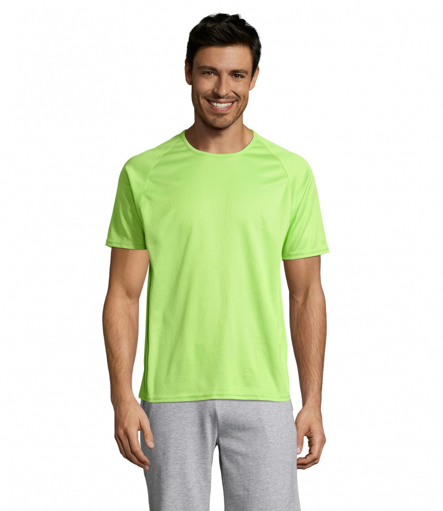 Logo trade promotional giveaways image of: SPORTY MEN T-Shirt