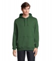 SNAKE Hood Sweater, Bottle Green