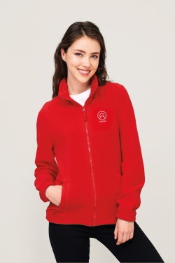 Logo trade promotional merchandise picture of: NORTH WOMEN ZIPPED FLEECE