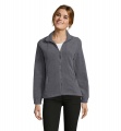 NORTH WOMEN ZIPPED FLEECE, Grey Melange