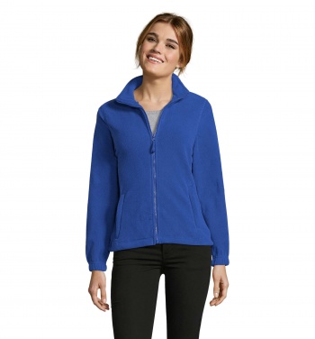 Logo trade corporate gifts picture of: NORTH WOMEN ZIPPED FLEECE