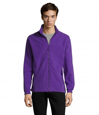 Logo trade promotional products picture of: NORTH Zipped Fleece Jacket