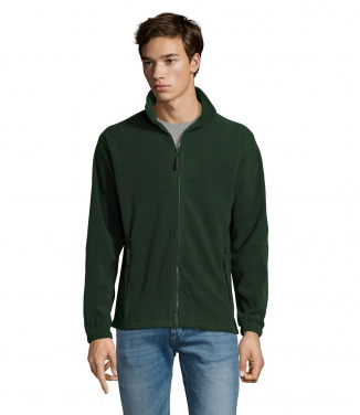 Logo trade business gifts image of: NORTH Zipped Fleece Jacket