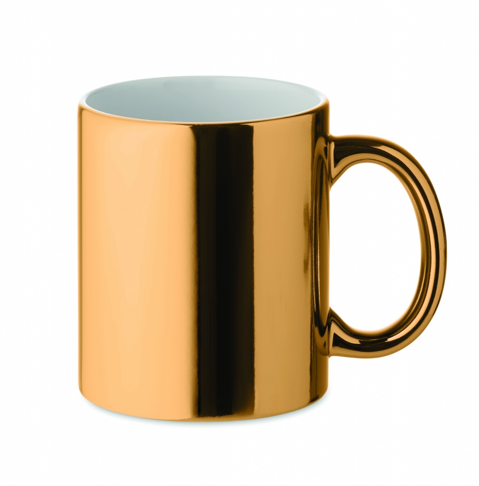 Logotrade business gift image of: Ceramic mug metallic 300 ml