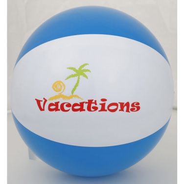 Logotrade promotional gift image of: Bicolour beach ball KEY WEST