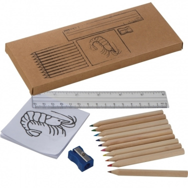 Logo trade promotional products picture of: Drawing set for kids LITTLE PICASSO