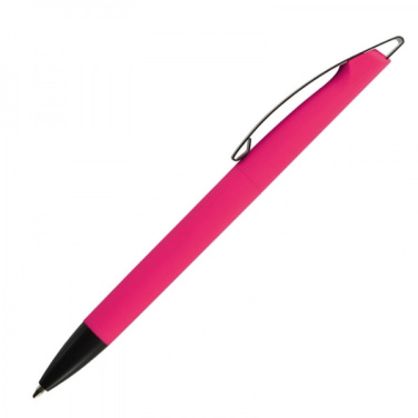 Logo trade promotional products picture of: Metal ballpen soft touch BRESCIA