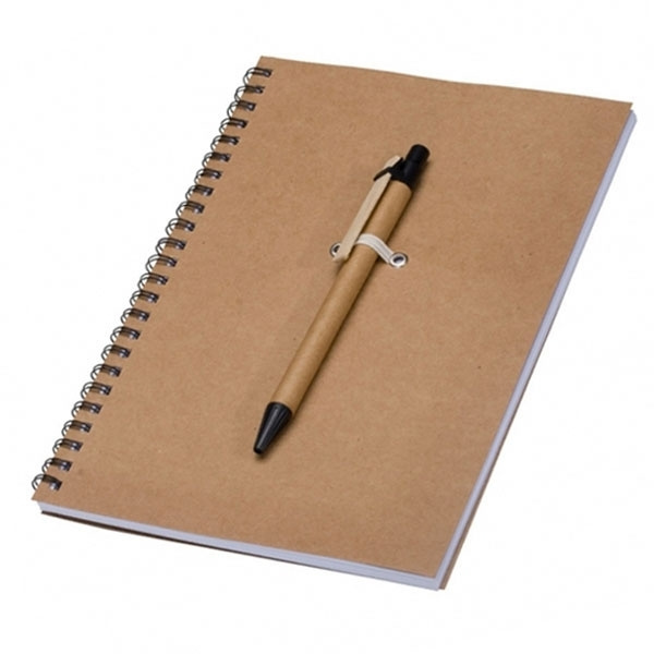 Logotrade corporate gift picture of: A5 ECO Notepad KENTWOOD