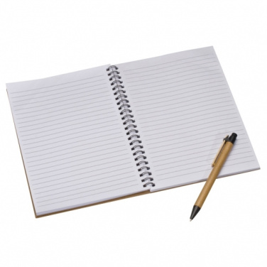 Logo trade promotional products image of: A5 ECO Notepad KENTWOOD