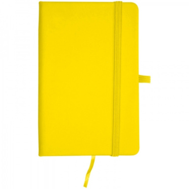 Logo trade promotional items picture of: A6 note book LUBECK