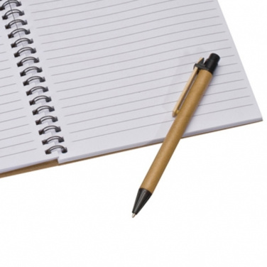 Logotrade promotional merchandise picture of: A6 ECO Notepad KEYSTONE