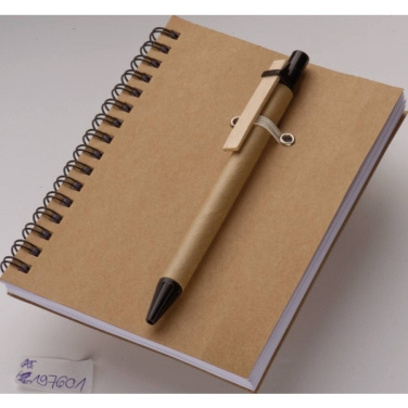 Logotrade promotional merchandise image of: A6 ECO Notepad KEYSTONE