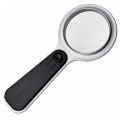 Magnifying glass with LED GLOUCESTER, black