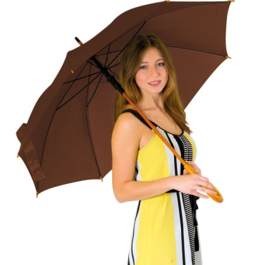 Logotrade business gifts photo of: Wooden automatic umbrella NANCY