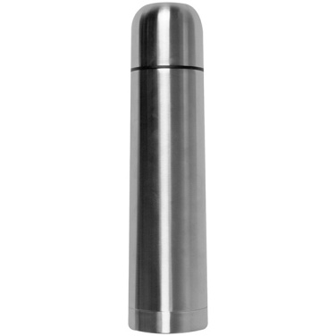 Logo trade promotional item photo of: Stainless steel isolating flask VIRGINIA BEACH 100 ml