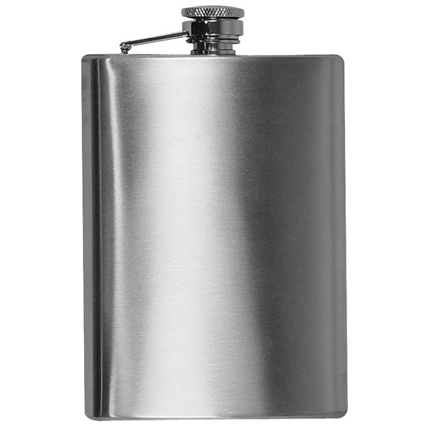 Logotrade promotional merchandise image of: Stainless steel hip flask KANSAS CITY 237 ml