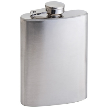 Logotrade promotional merchandise image of: Stainless steel hip flask FRESNO 104 ml