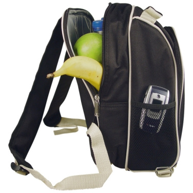 Logo trade promotional merchandise image of: Luxurious picnic backpack with cool bag GEORGIA