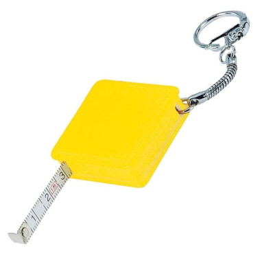 Logo trade promotional merchandise image of: Steel measuring tape ABERDEEN