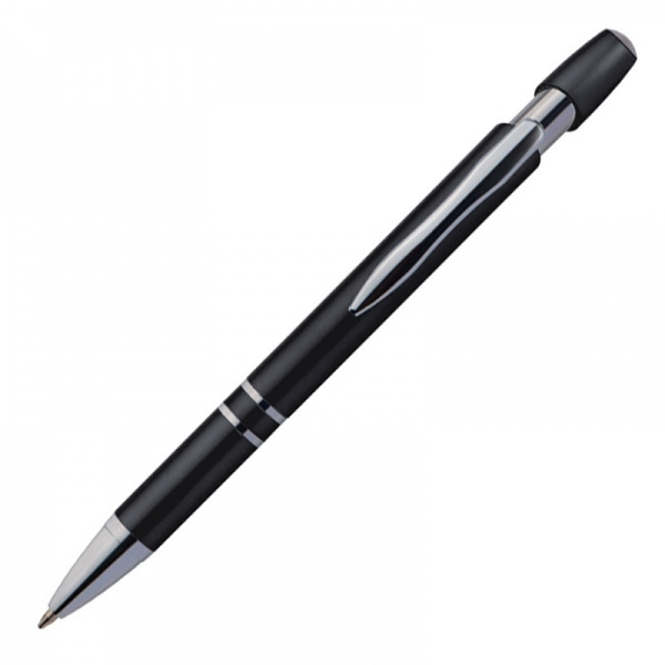 Logo trade promotional merchandise photo of: Plastic ballpen EPPING