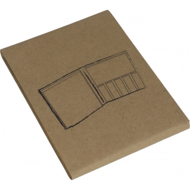 Logotrade corporate gift picture of: Adhesive note pad BURLINGTON