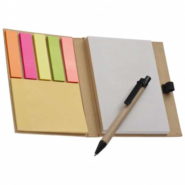 Logo trade promotional products image of: Adhesive note pad ST. LOUIS