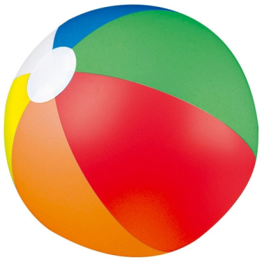 Logotrade promotional product image of: Multicolour beach ball PALM SPRINGS