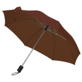 Foldable umbrella LILLE, brown