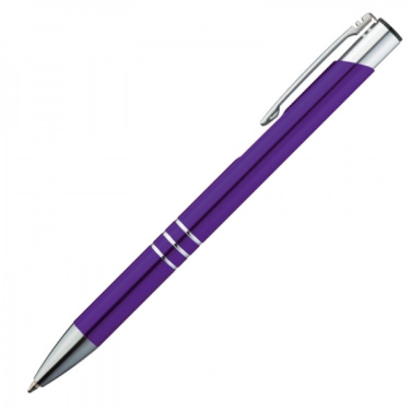 Logotrade promotional gift picture of: Metal ballpen ASCOT