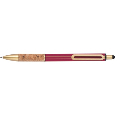 Logo trade advertising products image of: Ballpen CAPRI