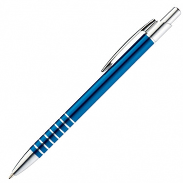 Logo trade corporate gifts picture of: Metal ballpen ITABELA