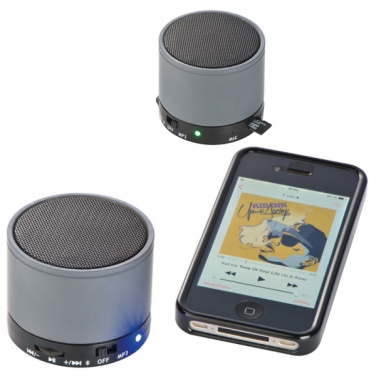 Logo trade corporate gift photo of: Mini Bluetooth speaker HAWICK