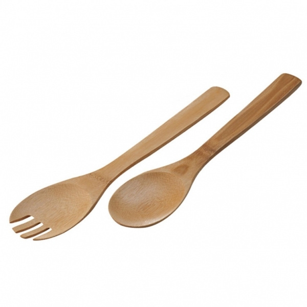 Logotrade promotional gifts photo of: Bamboo salad servers CAPUA