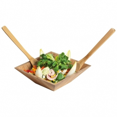 Logotrade promotional merchandise picture of: Bamboo salad servers CAPUA