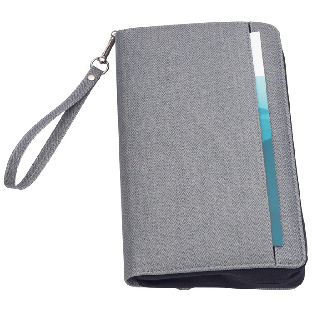 Logo trade advertising product photo of: Travel folder with power bank Almera