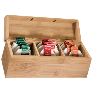 Logo trade promotional items image of: Tea box DAMASKUS