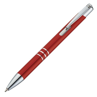 Logotrade promotional product picture of: Metal ballpen ASCOT