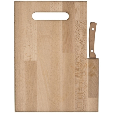 Logotrade advertising product image of: Wooden board with knife LIZZANO