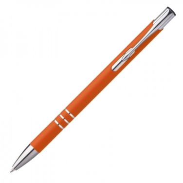 Logo trade corporate gift photo of: Metal ballpen NEW JERSEY