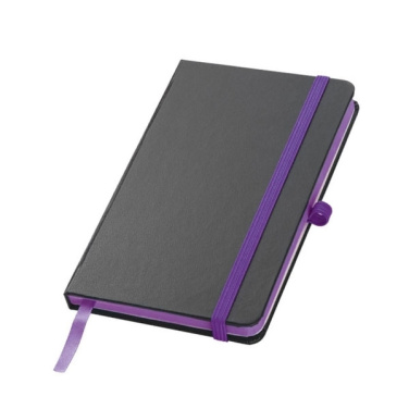 Logo trade promotional giveaway photo of: Notebook A6 ROSTOCK