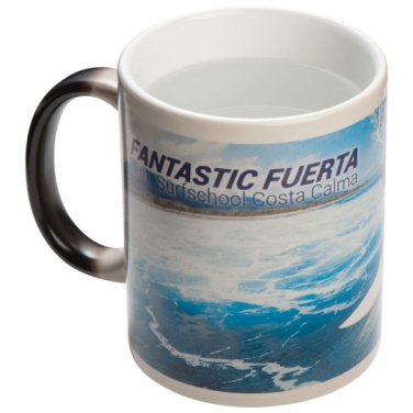 Logo trade promotional items picture of: Colour-changing sublimation mug SIRMIONE 300 ml