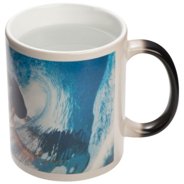 Logotrade promotional product picture of: Colour-changing sublimation mug SIRMIONE 300 ml