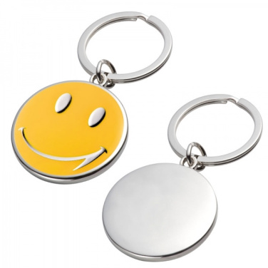 Logotrade promotional item picture of: Keyring SMILE