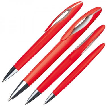 Logo trade promotional gifts picture of: Plastic ballpen FAIRFIELD