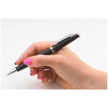 Logo trade advertising product photo of: Metal ballpen PORT ELIZABETH